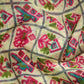 Shades of Cream And Ramagreen Blouse Patola Print Semi Chanderi Saree By Gayathri Reddy Designer Studio | Swadesiicart