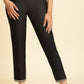 W for Woman Black Thread Embroidery A-line Kurta and Slim Pant Set
