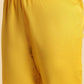 W for Woman Bright Yellow Floral Printed Kurta & Pants Set