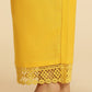 W for Woman Bright Yellow Floral Printed Kurta & Pants Set