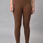 W for Woman Brown Cotton Jersey Tights