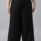 W for Woman Black Plus Size Parallel Pants