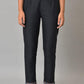 W for Woman Black Plus Size Slim Pants With Embroidery