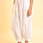 W for Woman Ecru Gathered Cotton Salwar