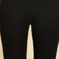 W for Woman Black Abstract Printed Cotton Flax Straight Kurta with Slim Pant Set