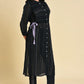 W for Woman Black Mock Vest kurta Set