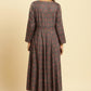 W for Woman Blue Embellished Flared Kurta And Pants Set