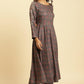 W for Woman Blue Embellished Flared Kurta And Pants Set