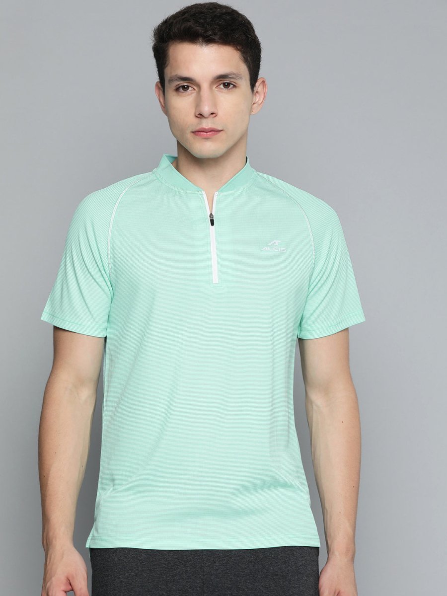 Alcis Men Dry Tech Slim Fit T-shirt | Swadesiicart