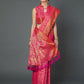 Mitera Pink Woven Design Banarasi Saree | Swadesiicart
