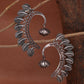 Shoshaa Silver-Plated Contemporary Ear Cuff | Swadesiicart