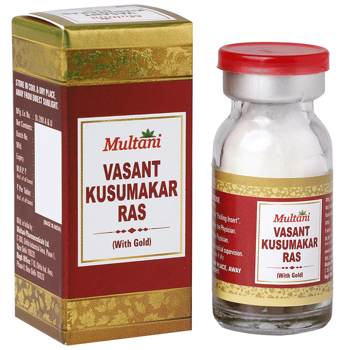 Multani Vasant Kusumkar Ras With Gold | Swadesiicart