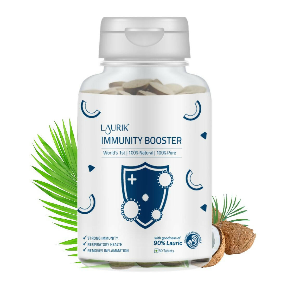 Laurik Immunity Tablets With 90% Lauric For Better Immunity & Health | Swadesiicart