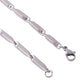 NVR Men Rhodium-Plated Stainless Steel Bohemian Chain | Swadesiicart