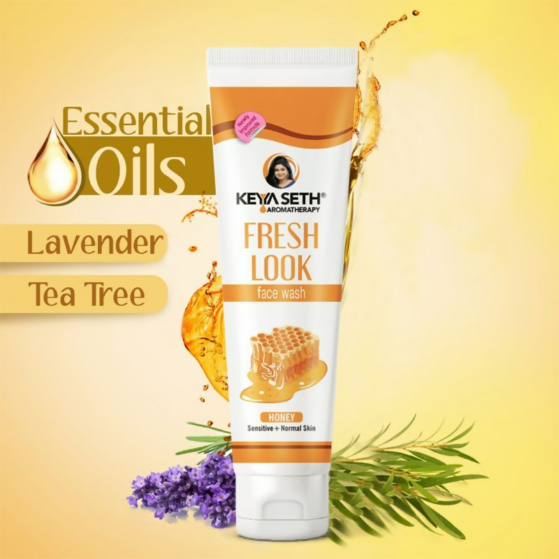 Keya Seth Aromatherapy Natural Honey Fresh Look Face Wash - Swadesiicart