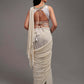 Kalini Embroidered Ready to Wear Saree With Semi Stitched Blouse | Swadesiicart