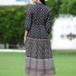 Juniper Womens Black Cambric Printed Dress | Swadesiicart