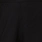 W for Woman Black Solid Rayon Parallel Pants With Embellished Organza Hemline