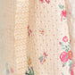 W for Woman Beige Floral Embroidered Chanderi Straight Kurta, Pants And Dupatta Set