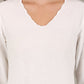 W for Woman White Thread Embroidered Linen Rayon Crepe Straight Kurta And Pants Set