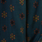 W for Woman Blue Printed Sequins Flared Kurta & Flared Pants with Dupatta Set