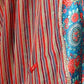 W for Woman Cerulean Blue Floral Printed Japanese Satin Kurta, Pants And Dupatta Set