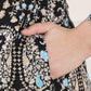 W for Woman Black Floral Printed Pure Cotton Shirt Collar Tunic