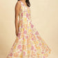 W for Woman White Sleeveless Printed Flared Kurta, Pants And Dupatta Set