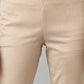 W for Woman Beige And Black Slim Pants Combo