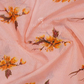 Peach Colour Block Print Pure Kota Cotton Saree By Gayathri Reddy Designer Studio | Swadesiicart