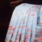 Shades of Sky Blue Colour Printed Pure Chanderi Sico Saree By Gayathri Reddy Designer Studio | Swadesiicart