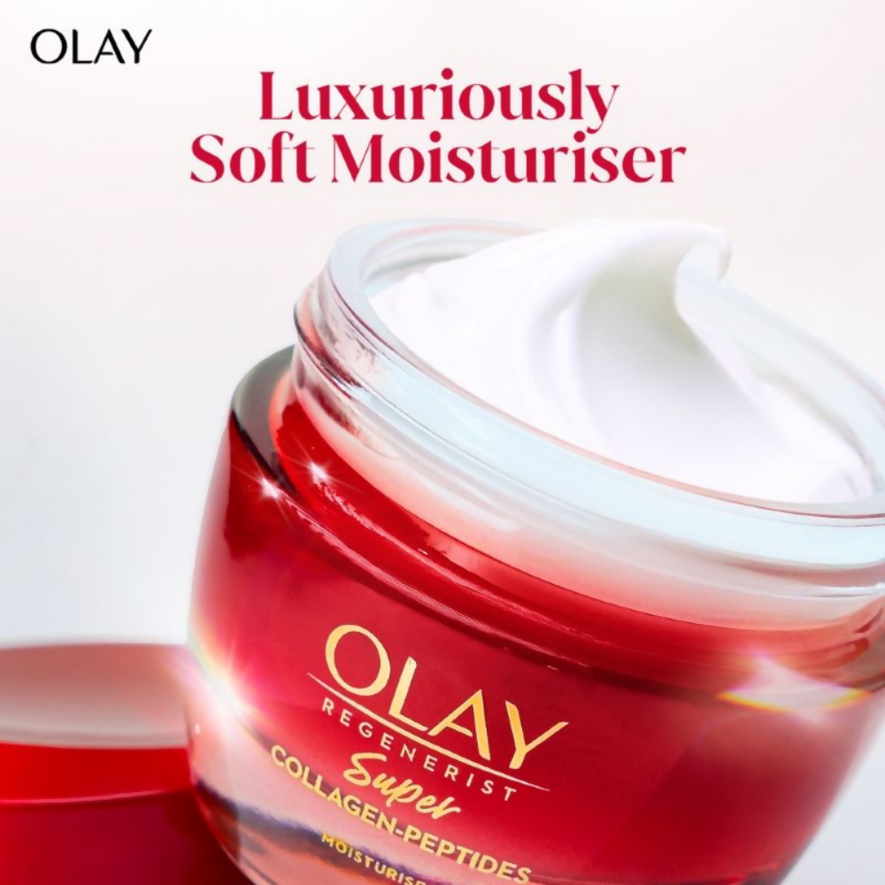 Olay Super Collagen Peptides Moisturizer For Firm & Lifted Skin - Swadesiicart