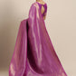 Saree Mall Purple Ethnic Motifs Zari Silk Blend Banarasi Saree | Swadesiicart