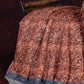 Rust Colour Kalamkaari Design Semi Chanderi Saree By Gayathri Reddy Designer Studio | Swadesiicart