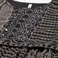 Juniper Womens Black Chiffon Printed Maxi Dress | Swadesiicart
