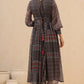 Juniper Womens Navy Blue Multicolor Geometric Digital Printed Maxi Dress With Bead Handwork | Swadesiicart