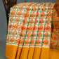 Shades of Cream And Haldi Blouse Patola Print Semi Chanderi Saree By Gayathri Reddy Designer Studio | Swadesiicart