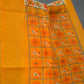 Shades of Cream And Haldi Blouse Patola Print Semi Chanderi Saree By Gayathri Reddy Designer Studio | Swadesiicart