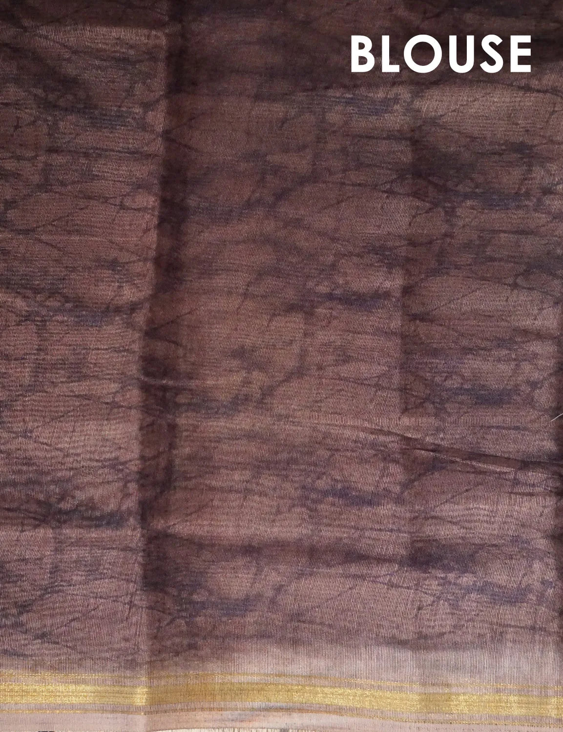 Dark Chikoo Colour Kalamkaari Design Semi Chanderi Saree By Gayathri Reddy Designer Studio | Swadesiicart