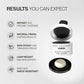 Bare Anatomy Cover-Up Hair Powder 100% Instant Grey Coverage Seamless Natural Finish - Black