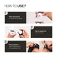 Bare Anatomy Cover-Up Hair Powder 100% Instant Grey Coverage Seamless Natural Finish - Black
