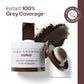 Bare Anatomy Cover-Up Hair Powder 100% Instant Grey Coverage Seamless Natural Finish - Brown