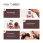 Bare Anatomy Cover-Up Hair Powder 100% Instant Grey Coverage Seamless Natural Finish - Brown