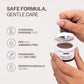 Bare Anatomy Cover-Up Hair Powder 100% Instant Grey Coverage Seamless Natural Finish - Brown