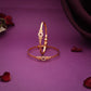 Tehzeeb Creations Brass Gold-Polished Bangle Set - Swadesiicart