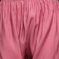 Artificial Flower & Lace Detailing Kurta With Pant & Dupatta, Pink - Hiral Fashion