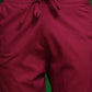 Bandhani Printed And Embroidered Kurta With Pant & Dupatta, Wine - Hiral Fashion