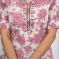 Festive Wear Ethnic Pink chanderi Stitched Suit With Dupatta - Anbazaar - Swadesiicart
