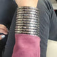 Tehzeeb Creations Women's Silver Viral Spiral Bangle For Girl And Women - Swadesiicart