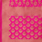 Lorenvalley Fashion Purple Brocade Fabric Lehenga & Unstitched Blouse With Dupatta | Swadesiicart